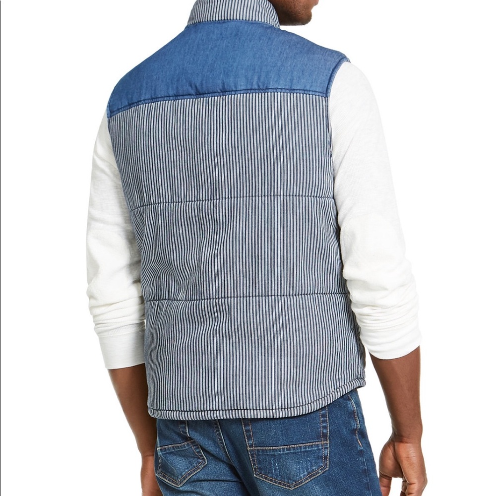 Quilted Color Block Vest - Picture 3 of 6